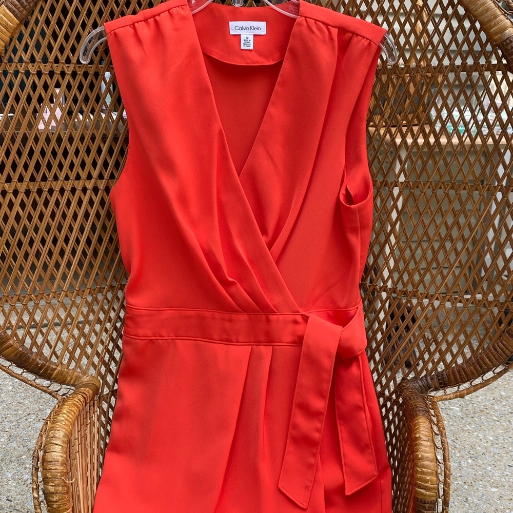 Calvin Klein Wrap Dress Size 10